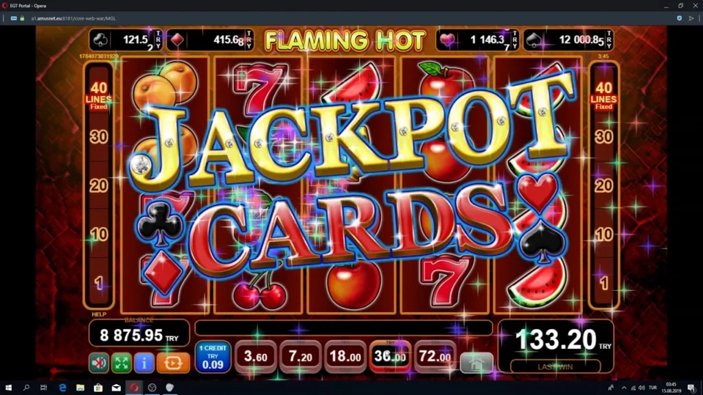 Джекпот Flaming Hot